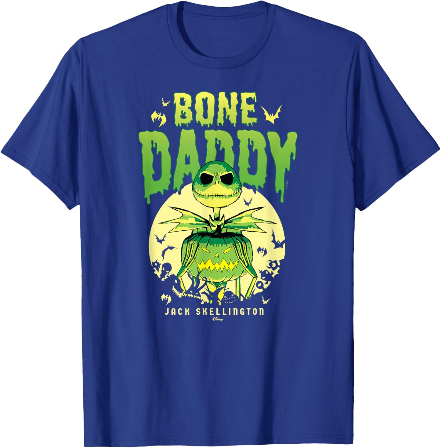The Nightmare Before Christmas - Bone Daddy T-Shirt - T-Shirt | Royal