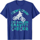 I Don't Crash I Do Random Gravity Checks Mountain Biking T-Shirt - T-Shirt | Royal