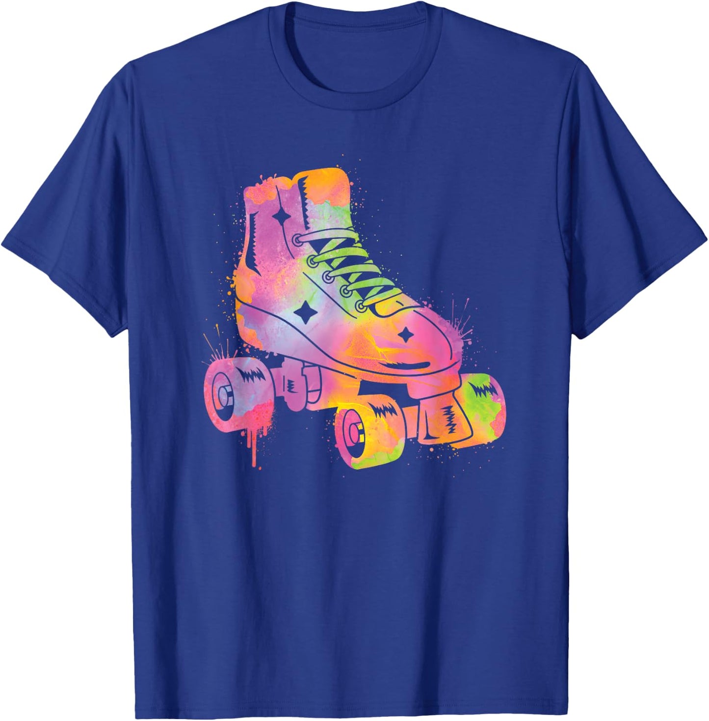 Roller Skater Rollerskate Women Girls Roller Skating Kids T-Shirt - T-Shirt | Royal