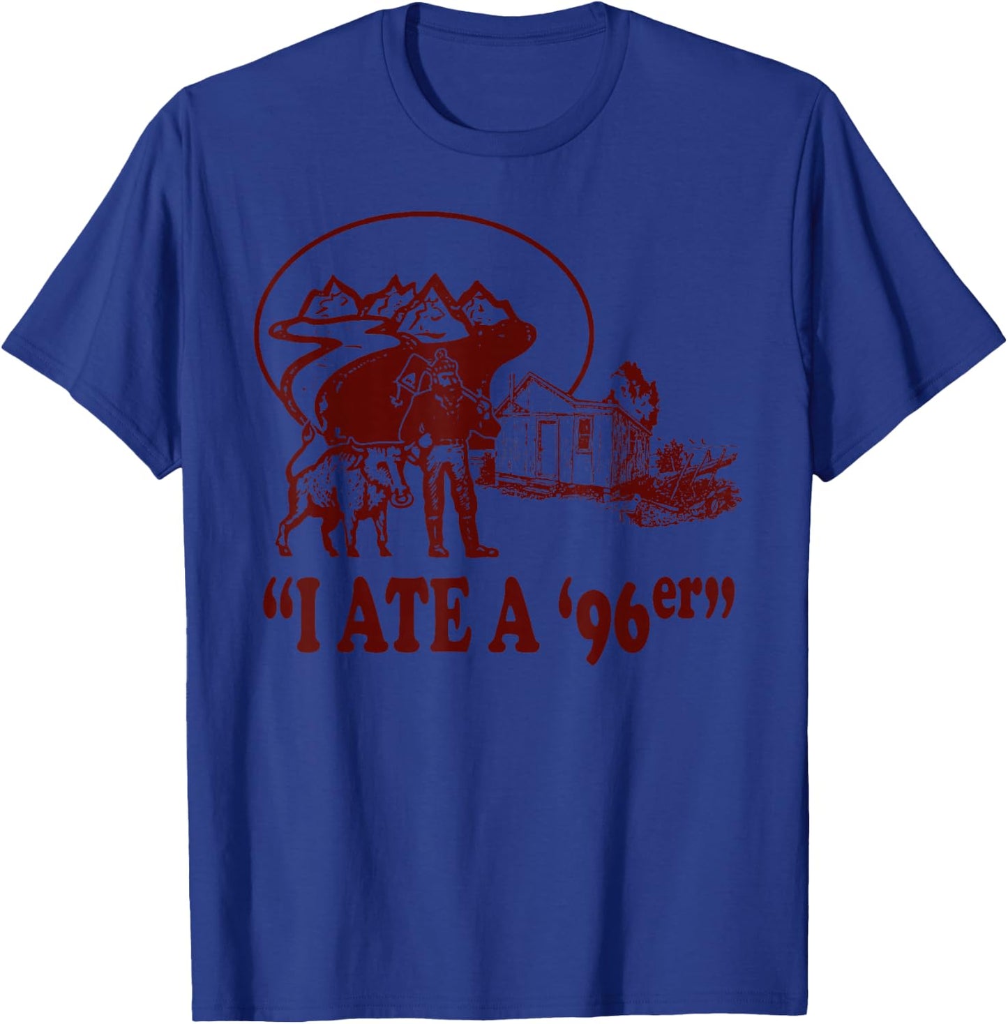 Retro 96er Vintage T-Shirt - T-Shirt | Royal