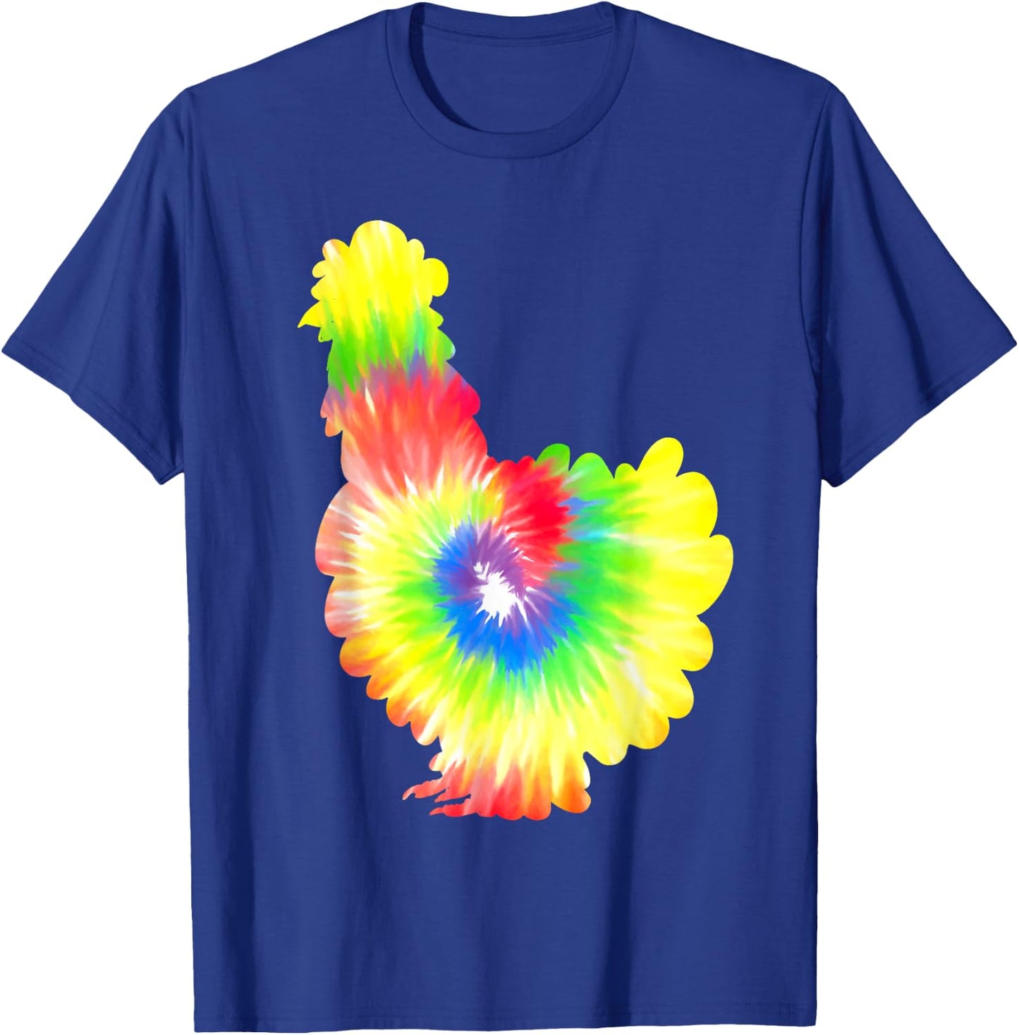 Silkie Chicken Hippi Farmer Poulet Pet Chinese Silk Chicken T-Shirt - T-Shirt | Royal