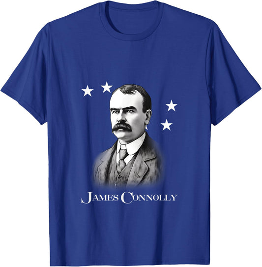 James Connolly - Irish Republican Socialist T-Shirt - T-Shirt | Royal