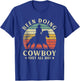Vintage Western Country Been Doing Cowboy Sht All Day T-Shirt - T-Shirt | Royal