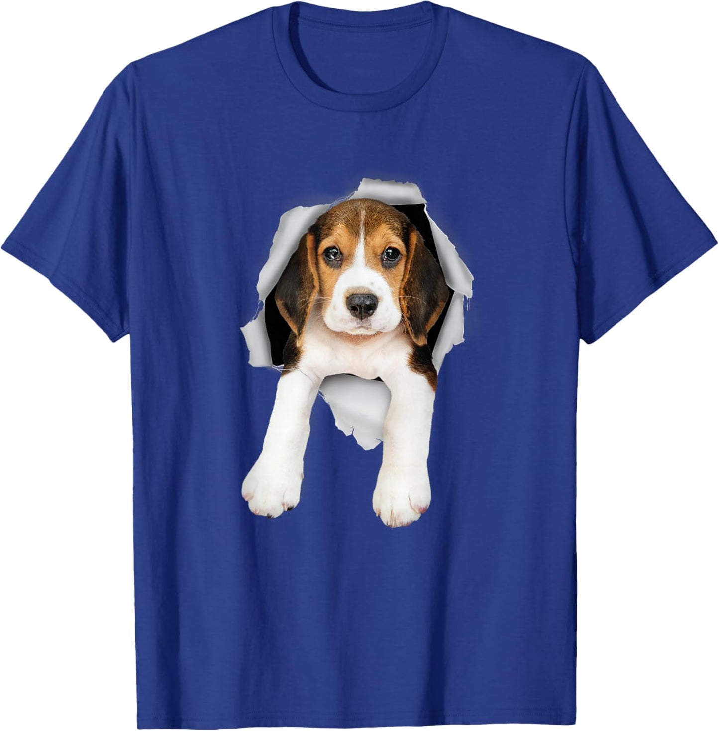 Sneaking Beagle - Puppy Dog Lover Animal Breeder Pet Owner T-Shirt - T-Shirt | Royal