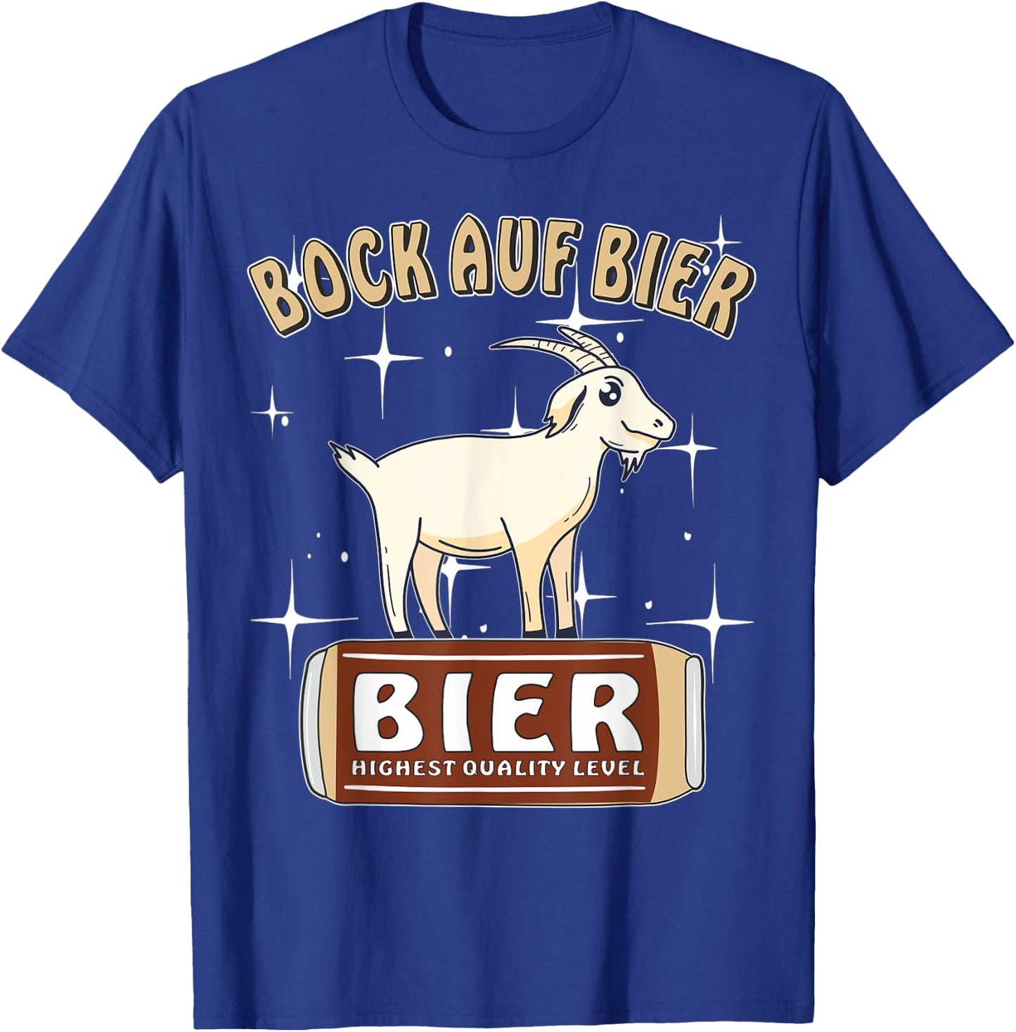 Bock auf Beer Bock Beer Drinker Beer Can T-Shirt - T-Shirt | Royal