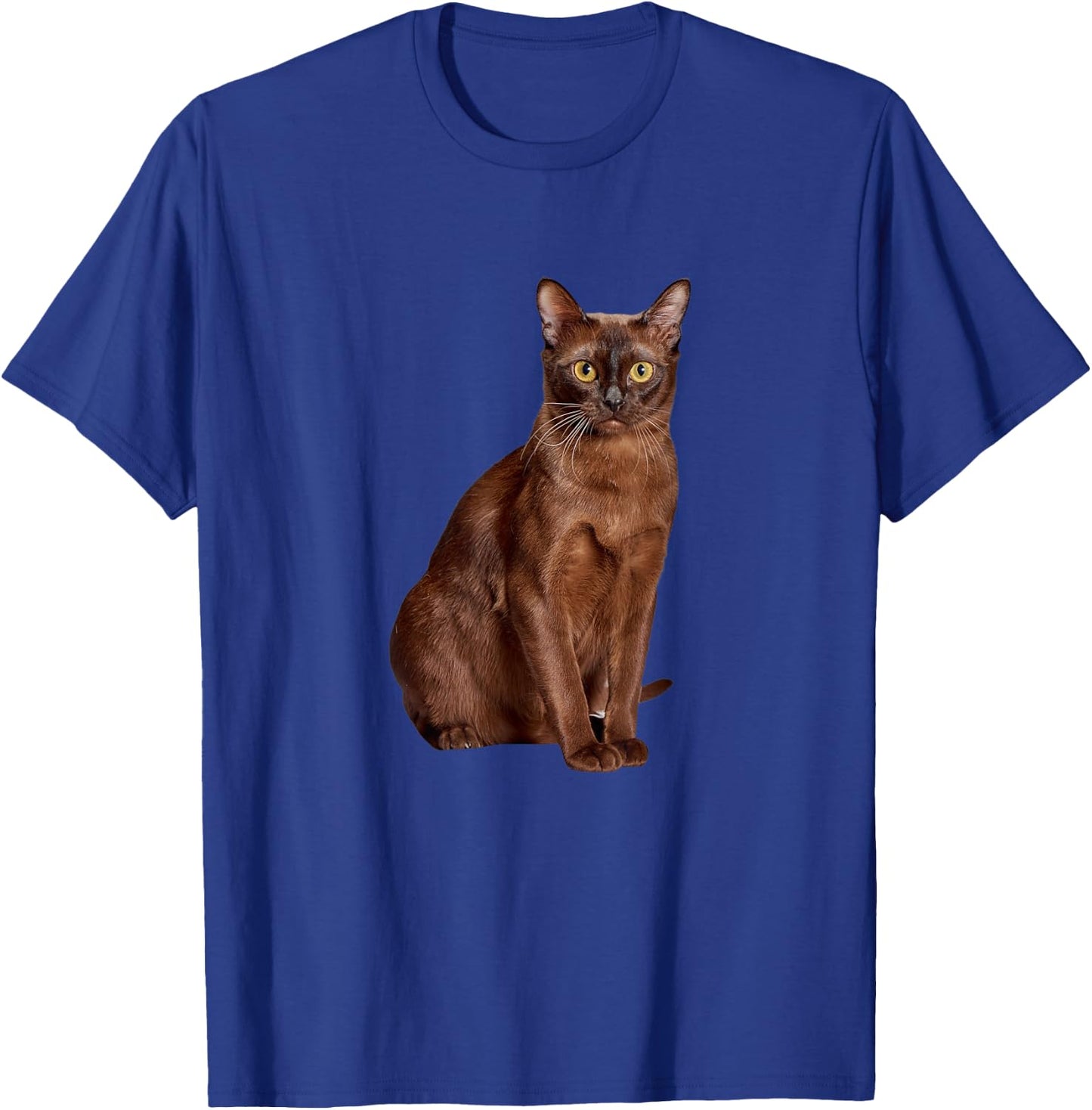 Burmese Cat Shirt Beautiful Burmese Cat Breed Men Women Girls Kids T-Shirt - T-Shirt | Royal