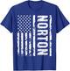 Norton Last Name Funny Surname Team Norton Family Reunion T-Shirt - T-Shirt | Royal