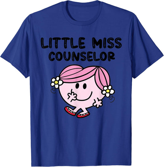 Teaching Staff Lover Little Miss Counselor T-Shirt - T-Shirt | Royal