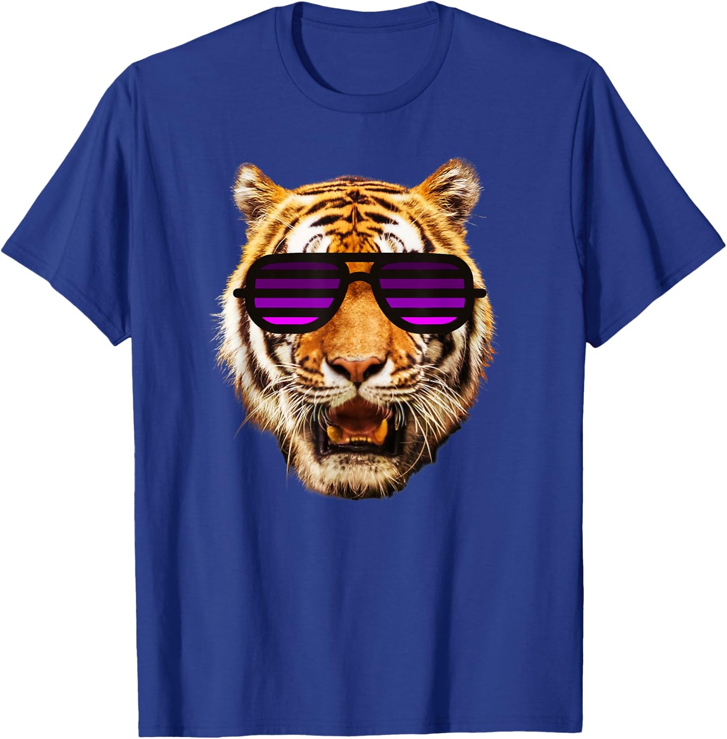 Kids Tiger Striped purple Sunglasses Toddler, Boy, Girl T-Shirt - T-Shirt | Royal