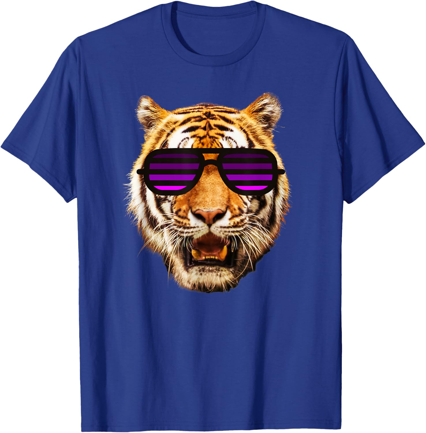 Kids Tiger Striped purple Sunglasses Toddler, Boy, Girl T-Shirt - T-Shirt | Royal