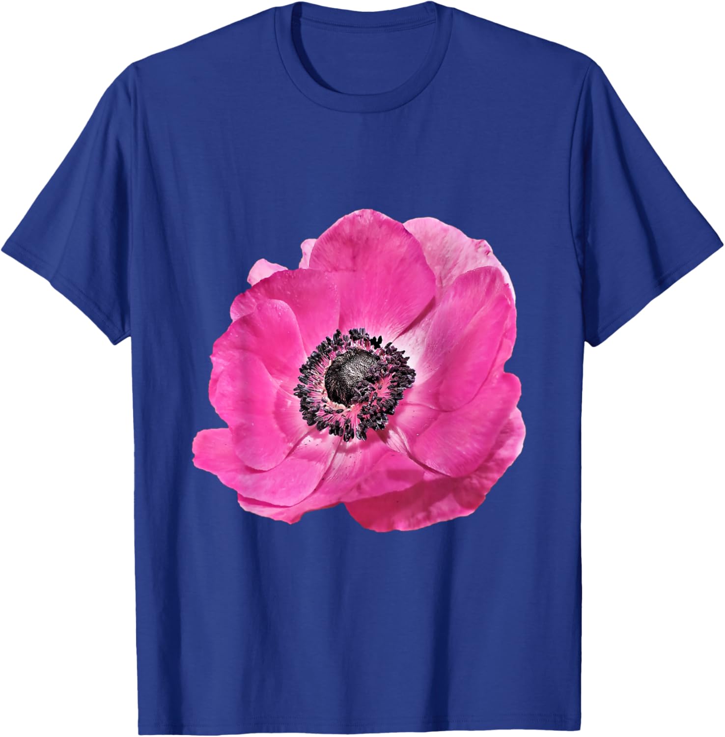 Giant Pink Poppy Flower Photo T-Shirt - T-Shirt | Royal