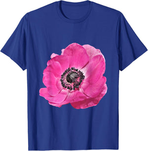 Giant Pink Poppy Flower Photo T-Shirt - T-Shirt | Royal
