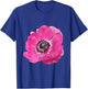 Giant Pink Poppy Flower Photo T-Shirt - T-Shirt | Royal