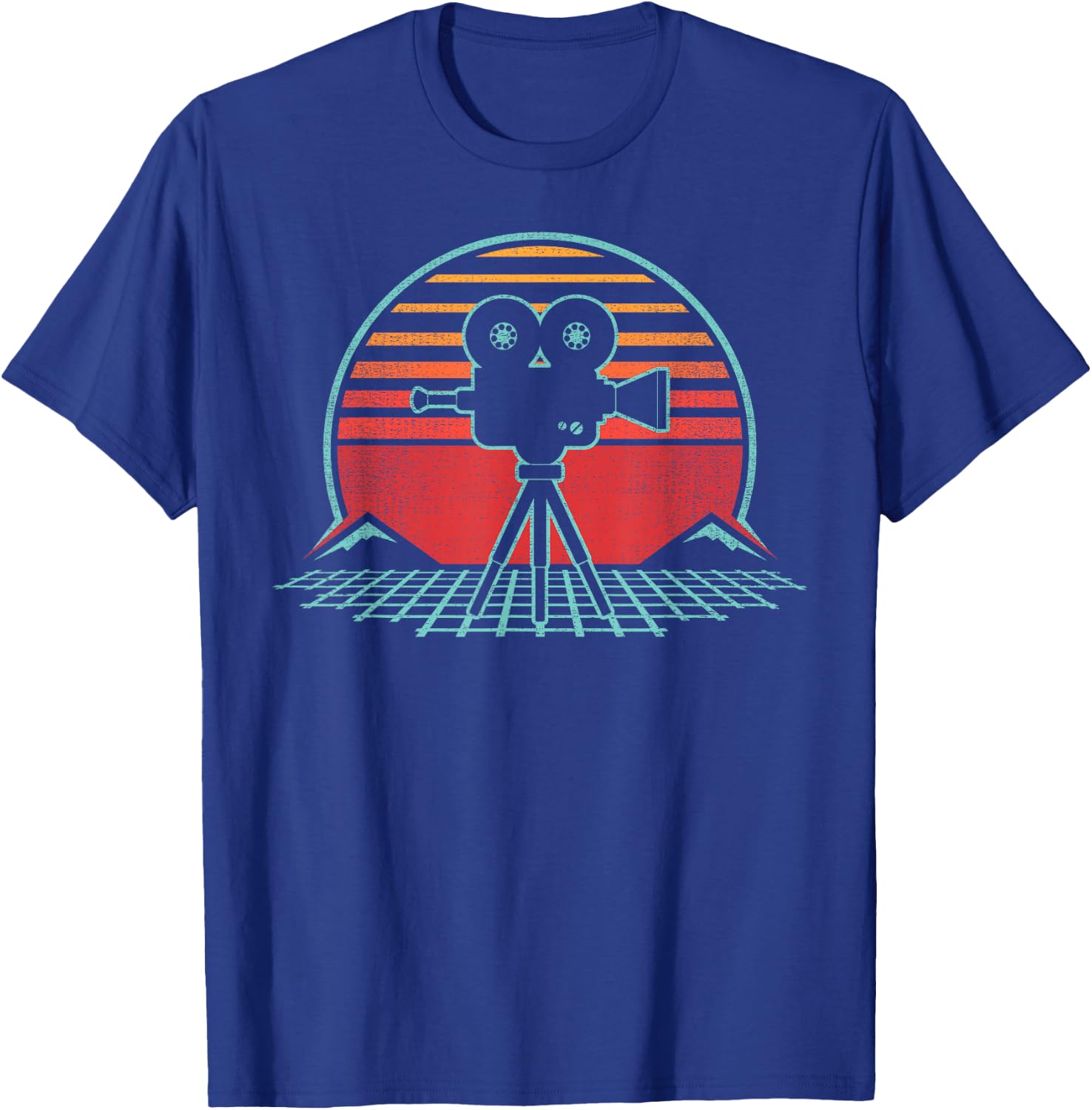 Filmmaking Retro Vintage 80s Style T-Shirt - T-Shirt | Royal