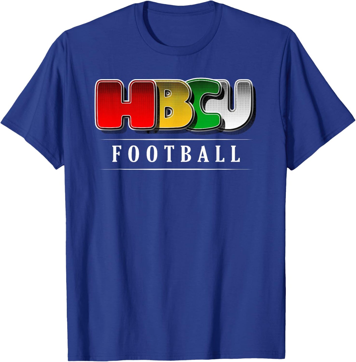 HBCU Football | Black College Football Pride T-Shirt - T-Shirt | Royal