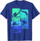 Swimming Swimmers T-Shirt - T-Shirt | Royal