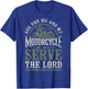 Classic Motorcycle Biker Jesus Faith Christian Biker As For T-Shirt - T-Shirt | Royal