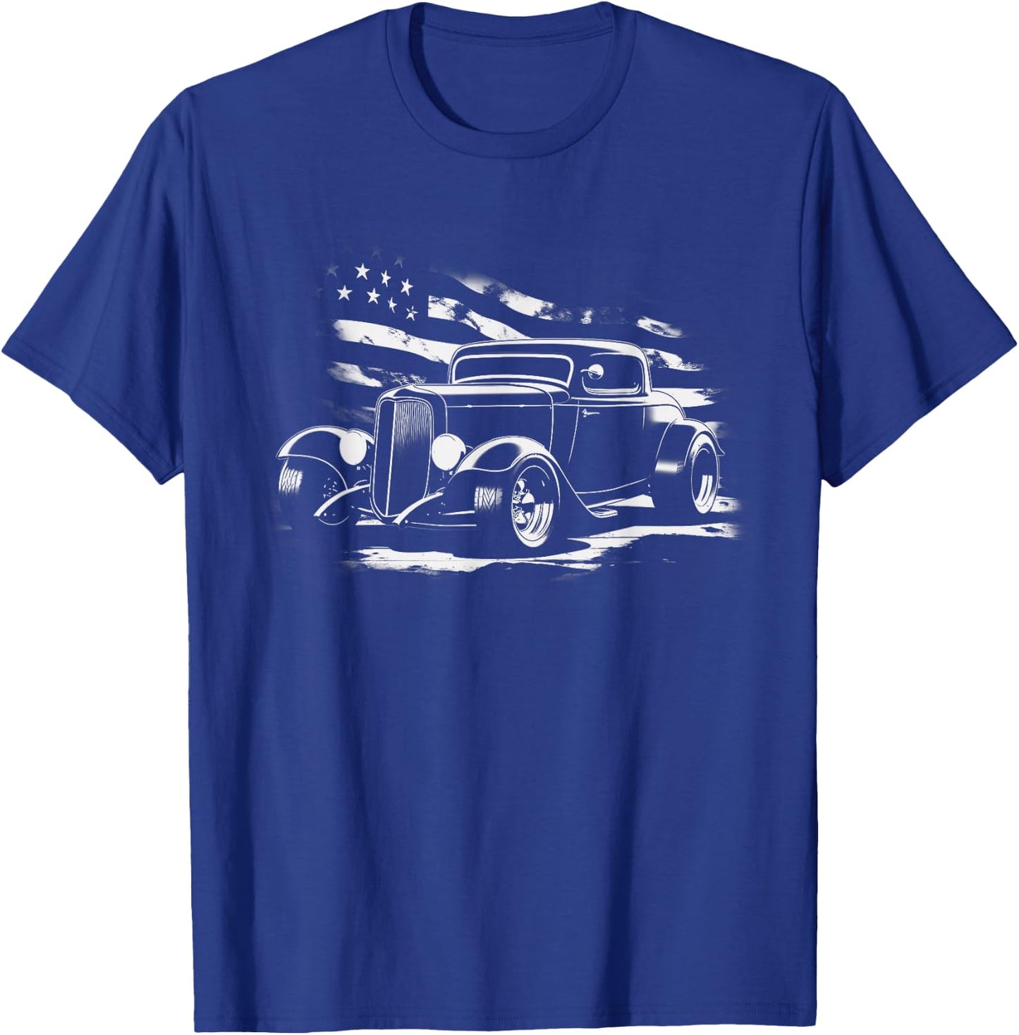 American Classic Hot Rod T-Shirt - T-Shirt | Royal