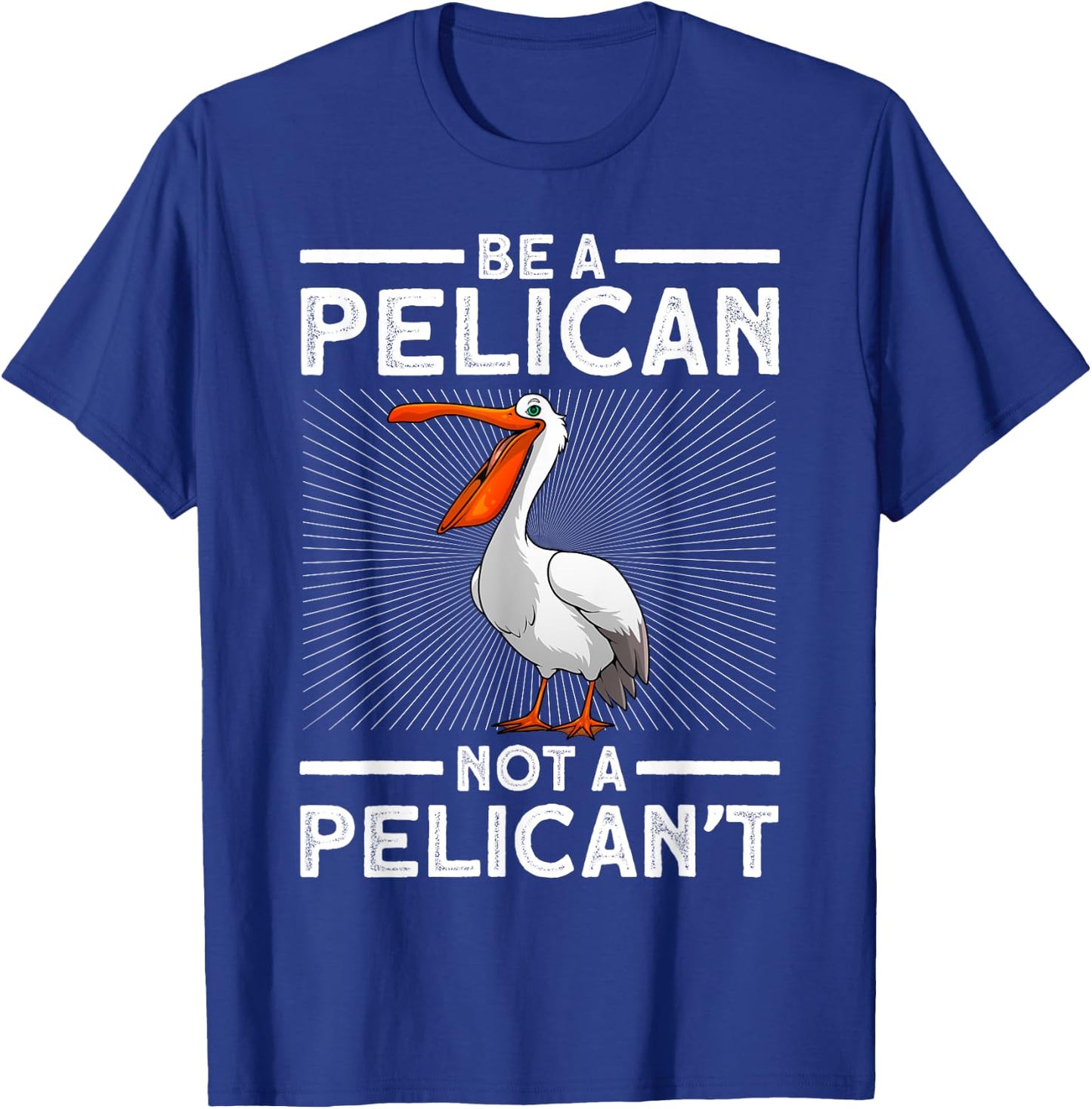 Funny Pelican Art Women Toddlers Pelican Bird Lovers T-Shirt - T-Shirt | Royal