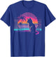 Cat Vaporwave Retrowave Aesthetic Synthwave 80s Palm Tree T-Shirt - T-Shirt | Royal