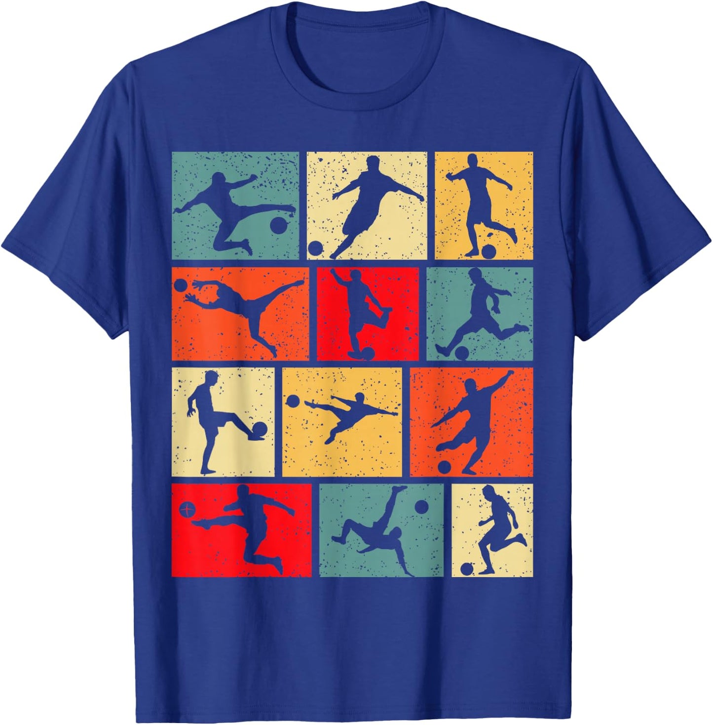 Soccer Boys Kids Men T-Shirt - T-Shirt | Royal