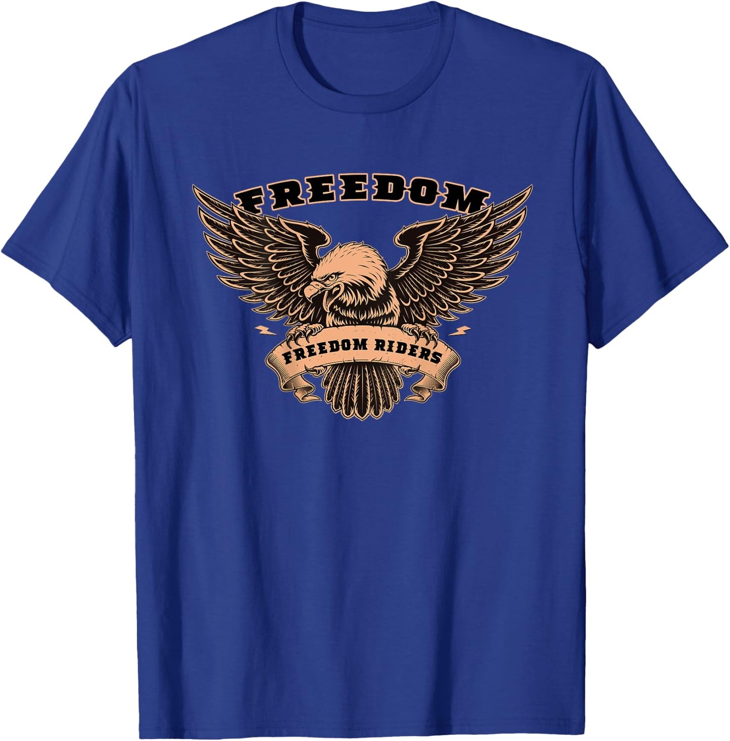 Freedom Riders Emblem (Official) T-Shirt - T-Shirt | Royal