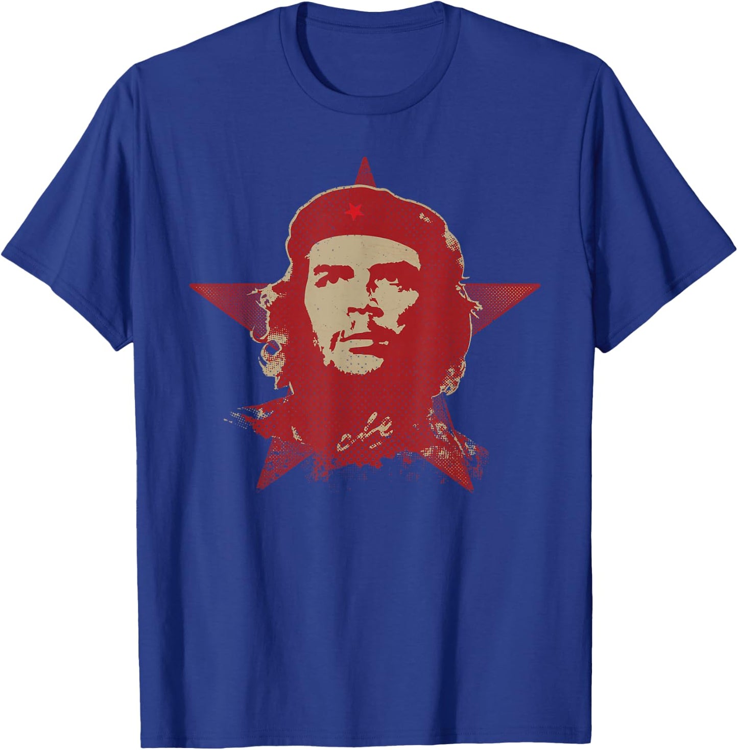Che Guevara Shirt Star Cuba Graphic Revolution Cuban Rebel T-Shirt - T-Shirt | Royal