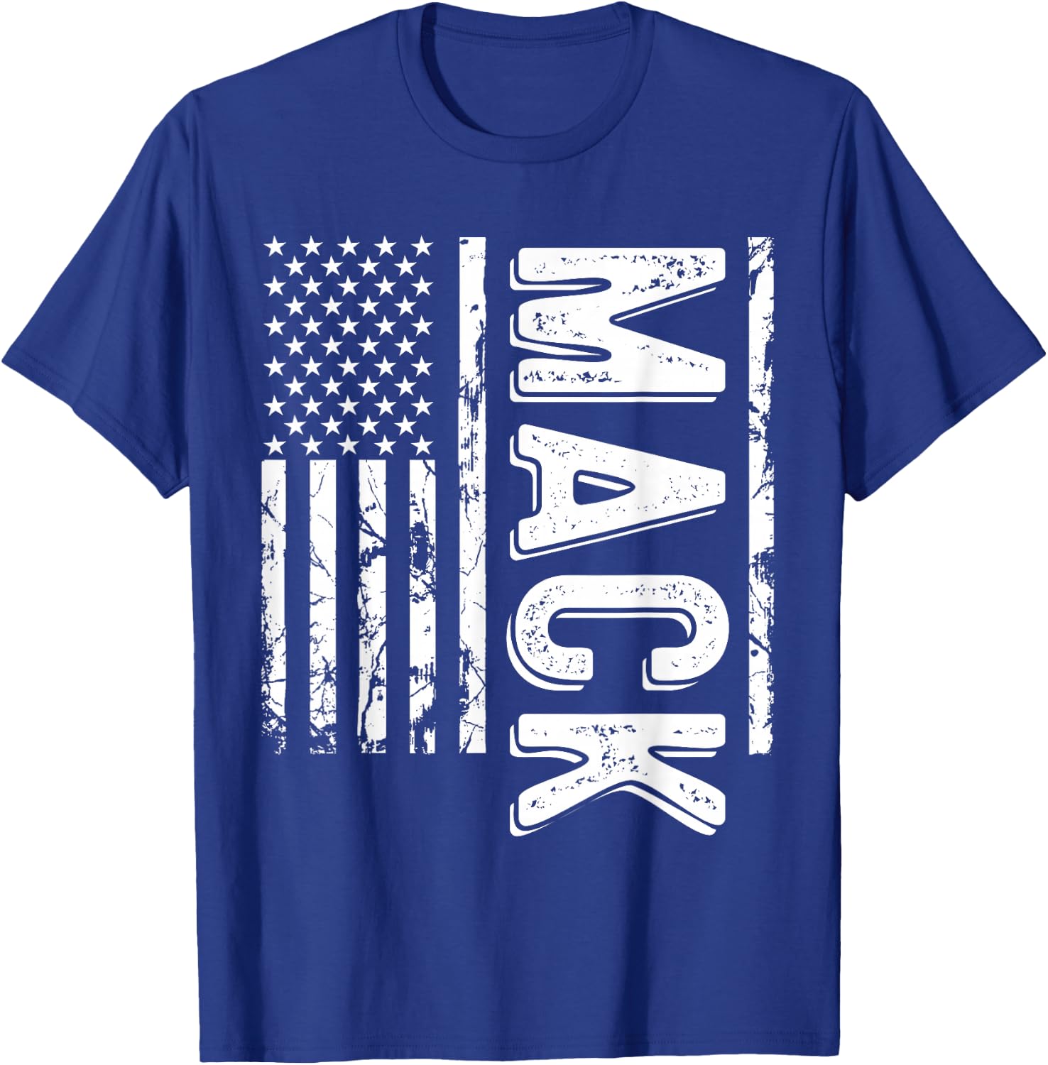 Mack Last Name Funny Surname Team Mack Family T-Shirt - T-Shirt | Royal