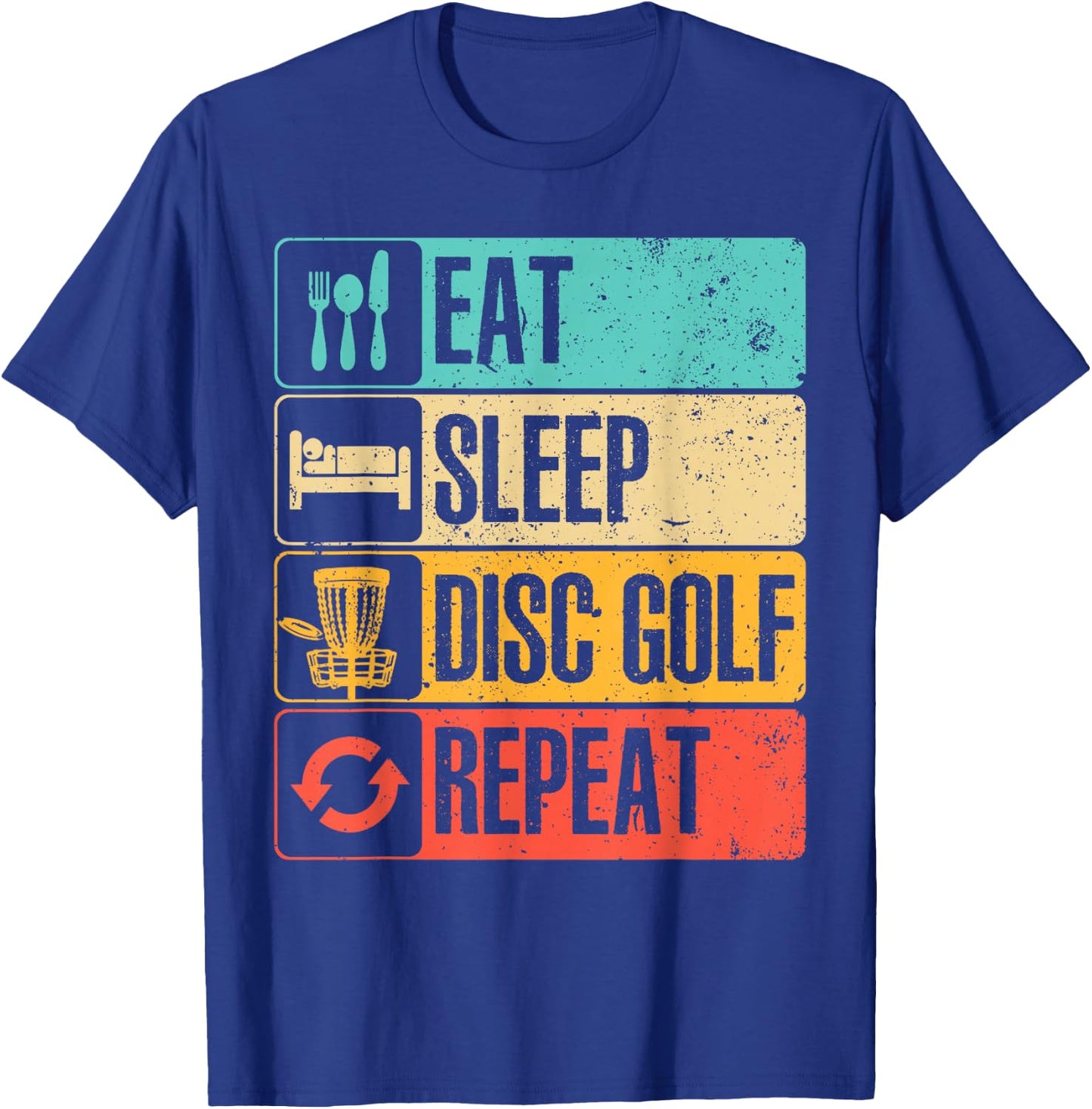 Funny Disc Golf Art Women Golf Player Disc Golfers T-Shirt - T-Shirt | Royal