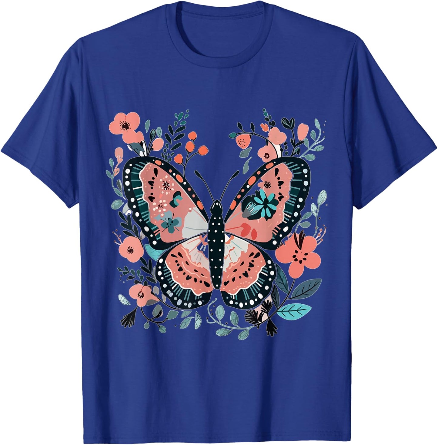 Cute Butterfly design butterflies and butterfly T-Shirt - T-Shirt | Royal