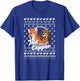 Disney The Fox and The Hound Christmas Tod and Copper Logo T-Shirt - T-Shirt | Royal