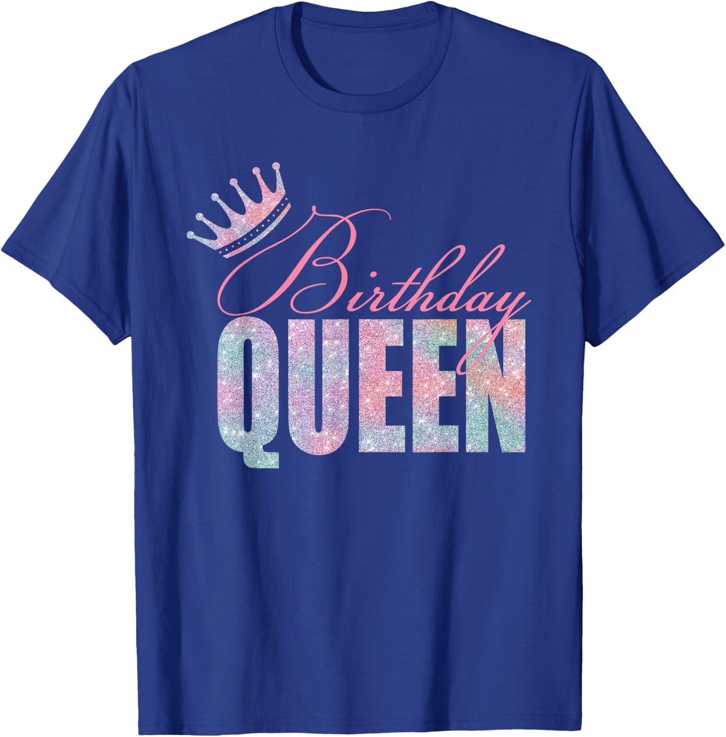 Birthday Queen - Daughter Or Mom´s Birthday Party T-Shirt - T-Shirt | Royal