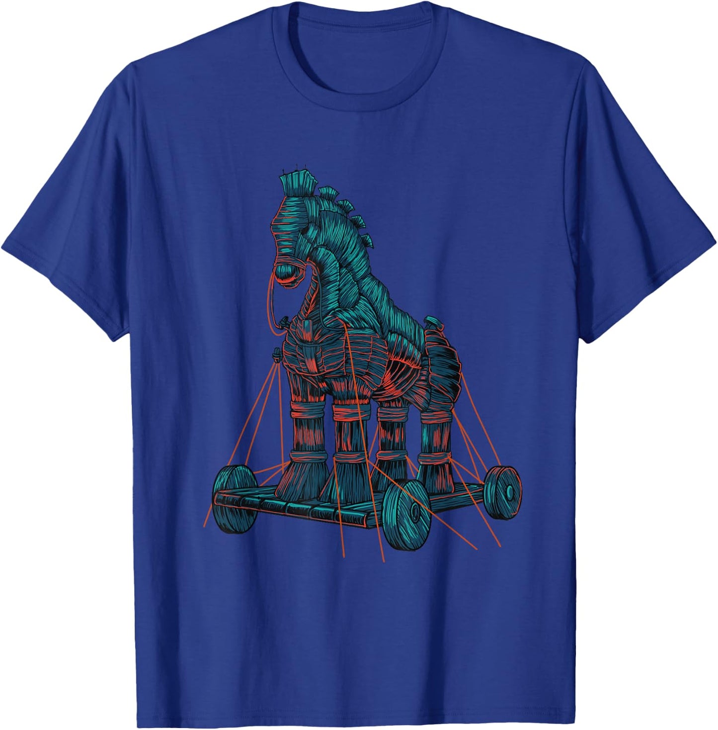 Trojan horse T-Shirt - T-Shirt | Royal