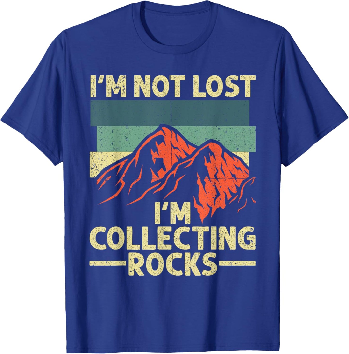 Funny Rock Collector Geology Design Women Rockhounds T-Shirt - T-Shirt | Royal