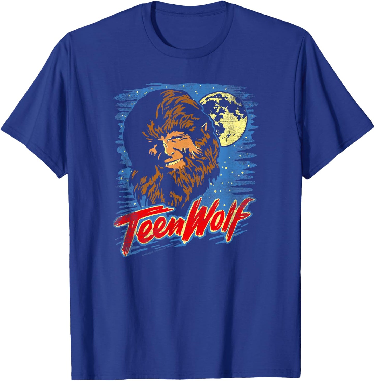 Teen Wolf Moon Wolf T-Shirt - T-Shirt | Royal