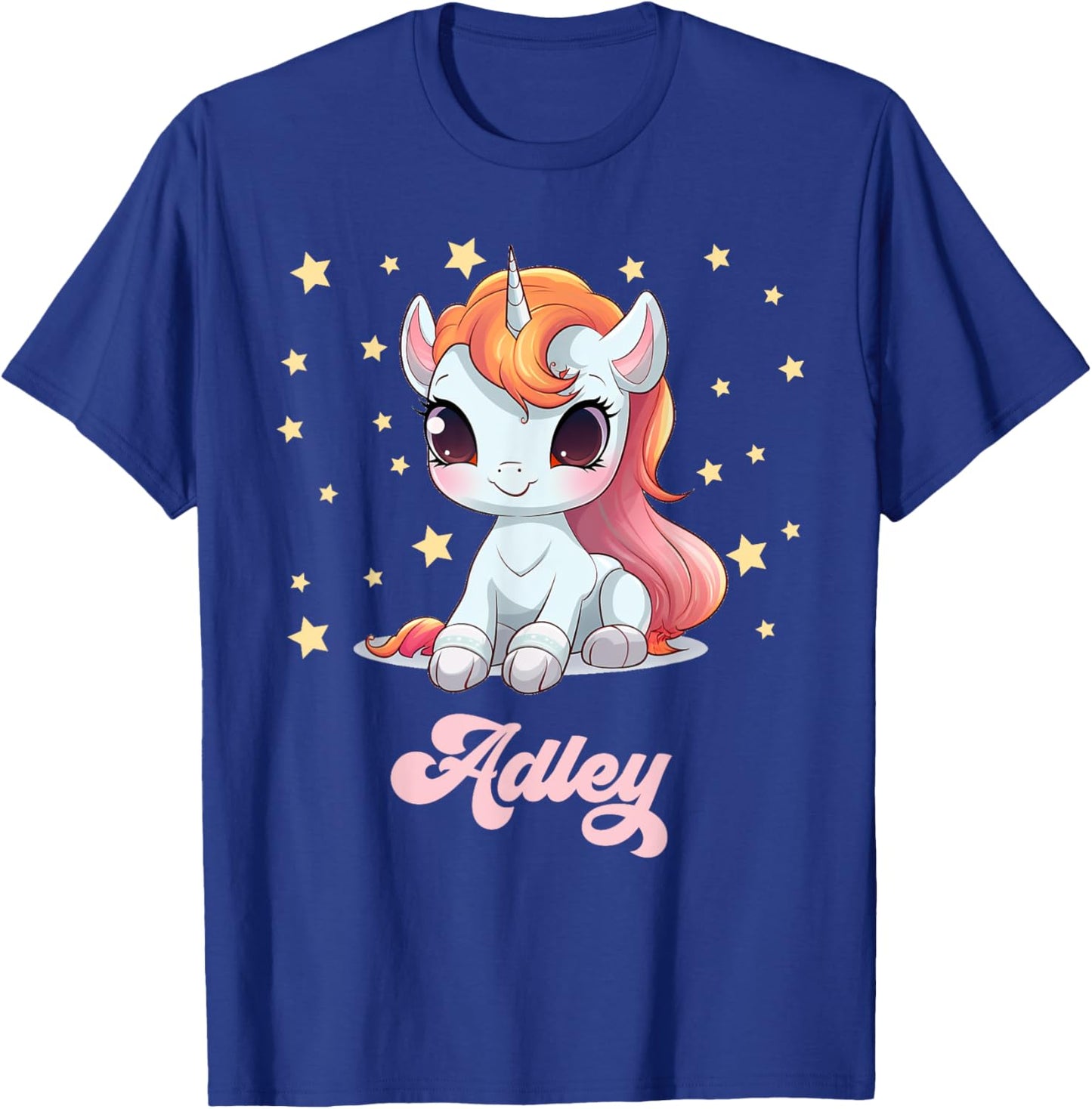 Adley Merch Unicorn Design T-Shirt - T-Shirt | Royal
