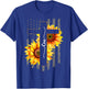 Nurse CNA Jesus Cross Sunflower 4th Of July Women's T-Shirt - T-Shirt | Royal