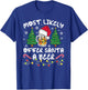 Most Likely Offer Santa Christmas Xmas Family Match Dad Men T-Shirt - T-Shirt | Royal