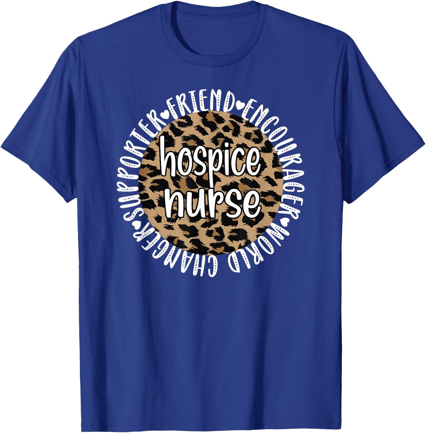 Hospice Nurse Appreciation Palliative Nurse T-Shirt - T-Shirt | Royal
