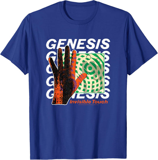 Genesis - Invisible Touch T-Shirt - T-Shirt | Royal