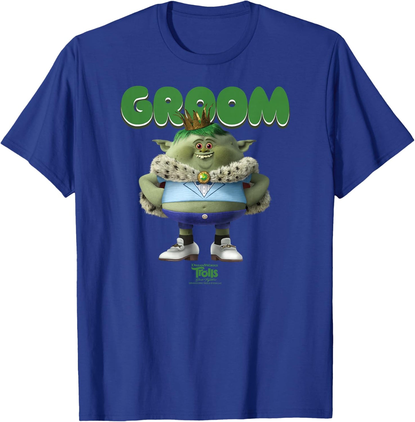 DreamWorks Trolls Band Together King Gristle T-Shirt - T-Shirt | Royal