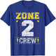 Zone 2 Crew Sport Fitness Training Cardio Zone 2 T-Shirt - T-Shirt | Royal