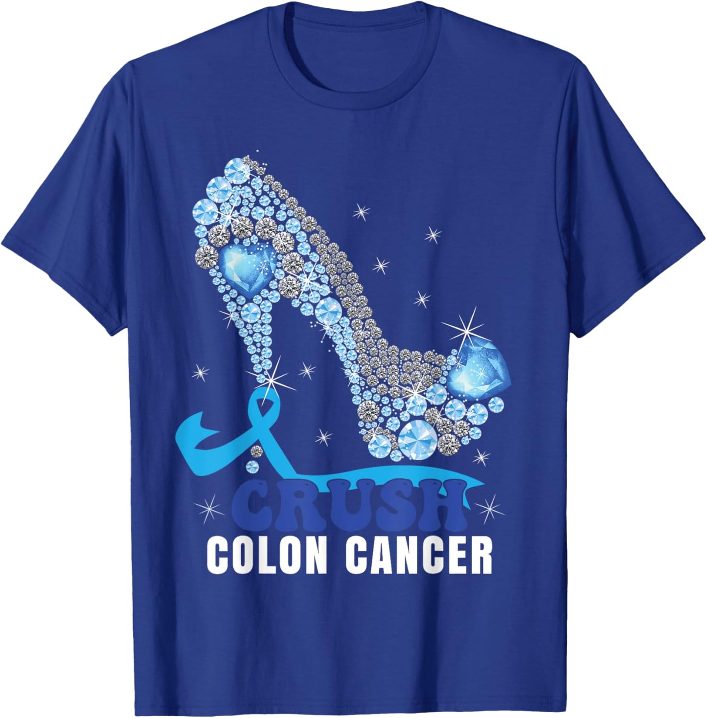 Colon Cancer Awareness Women T-Shirt - T-Shirt | Royal