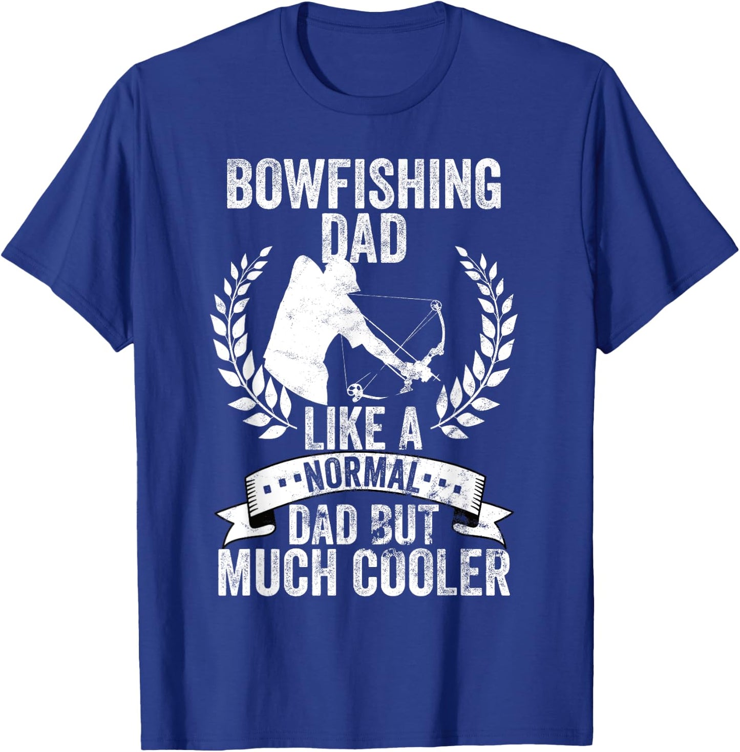 Bowfishing dad bowhunting fathersday patriotic design Men T-Shirt - T-Shirt | Royal