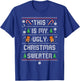 This Ugly Christmas Sweater Vintage Xmas Men Women Kids T-Shirt - T-Shirt | Royal