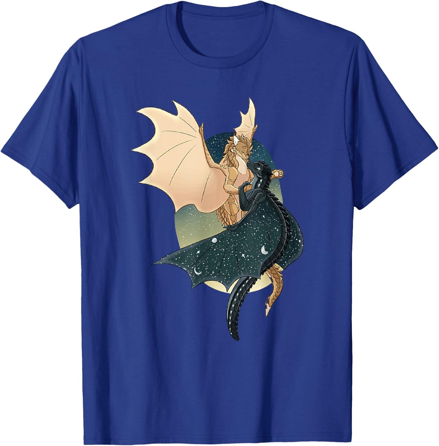 Wing of Fires Legends Fathom Darkstalker Clearsight T-Shirt - T-Shirt | Royal