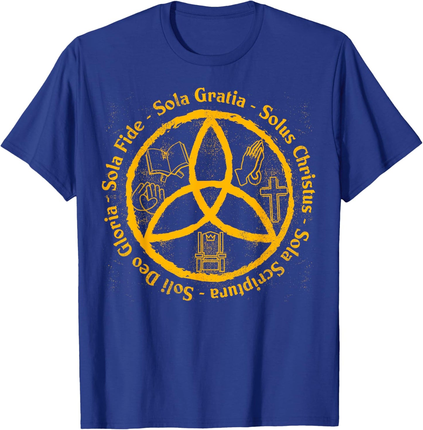Sola Scriptura - Protestant, Christian Reformation, 5 Solas T-Shirt - T-Shirt | Royal