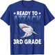 Ready To Attack 3rd Grade Shark Third Grade Teacher Student Men Women Girls Kids T-Shirt - T-Shirt | Royal