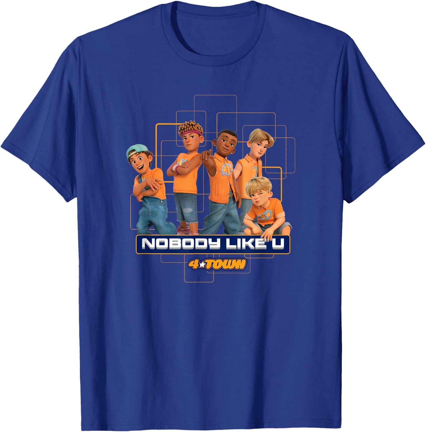 Disney Pixar Turning Red 4 Town Group Nobody Like You T-Shirt - T-Shirt | Royal