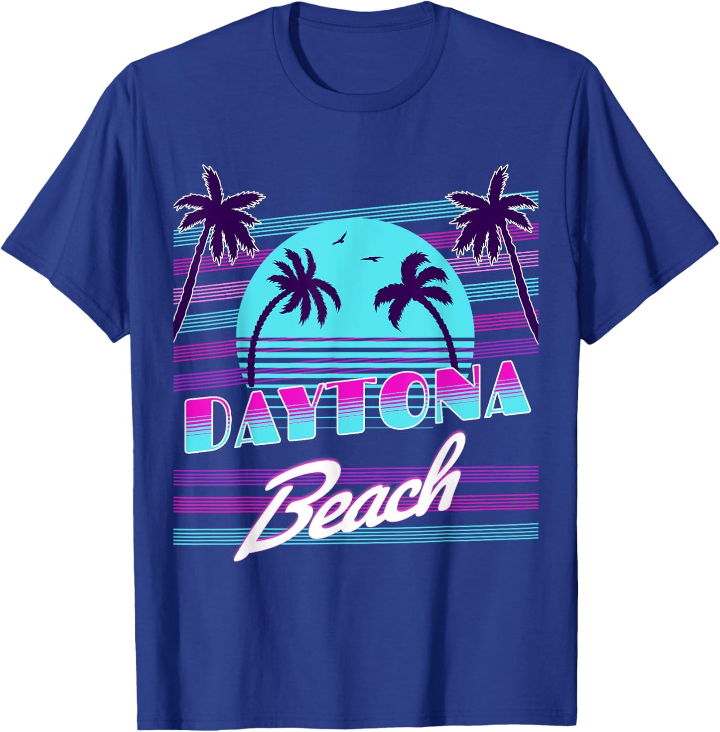 Daytona Beach Women Girls Kids T-Shirt - T-Shirt | Royal